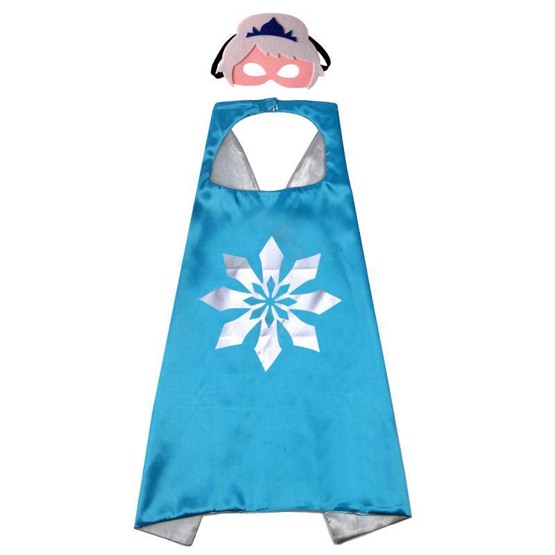 Набор детских плащей супергероев ярких цветов и из высококачественных тканей для веселой игры