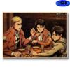Attack On Titan Season 4 Poster Retro Kraft Paper Posters Prints Anime Decor Home Living Room Bar Art Painting Wall Stickers