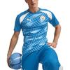 Puma Спортивные футболки с короткими рукавами и круглым вырезом с принтом Manchester City Prematch 23-24 Season Men Tops Blue 772844-10