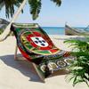 Royal Heraldry Ornate Symbols beach towel Outdoor camping Portable for travel quick-drying swim towel Outdoor pool towel swim Comfort beach towel