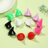 1 Pair Cosplay Halloween Horn Gothic Hair Clips Costume Pin Small Demon OX Horn Hairpins