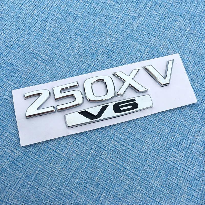 2.5XV 350JM 2.5XL 230JK 250XV V6 TEANA буквенный значок автомобильные наклейки Для Nissan Teana шильдик объема кузова багажника декоративный логотип