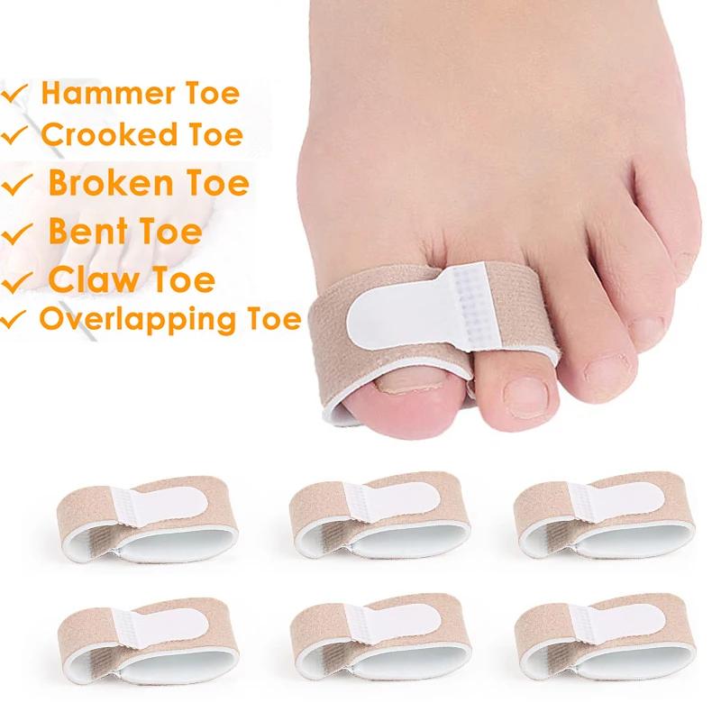 1/3/5/10 шт. выпрямитель молоткообразного пальца ноги шины для исправления молоткообразного пальца ноги искривления и перекрытия пальцев ног протектор