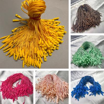 100 шт. Веревочки для бирок, прочные, устойчивые к разрыву, для бирок на одежду, с крючком-застежкой, на каждый день