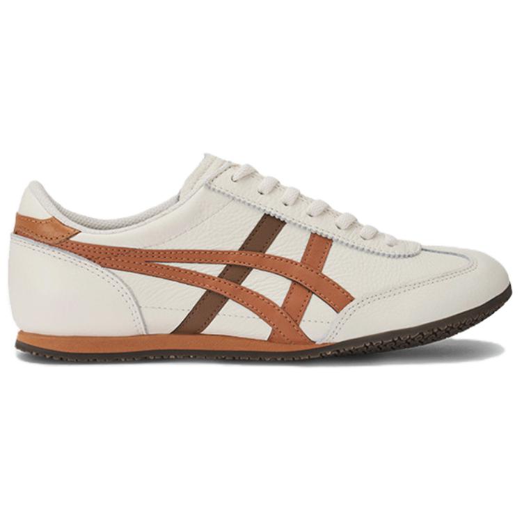 ONITSUKA TIGER Machu Racer Модные Универсальные Нескользящие Прочные Низкие Повседневные Кроссовки Унисекс Белый Оранжевый 1183B770-109