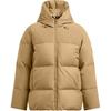 Limitless Corduroy Training Warm Zip Long Sleeve Down Jacket Women Jacket Camel-Brown 1384654-263