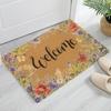 Напольный коврик Приветственный коврик с противоскользящей подложкой, износостойкий, хорошо впитывающий, домашний коврик для входа, дверной коврик, декор