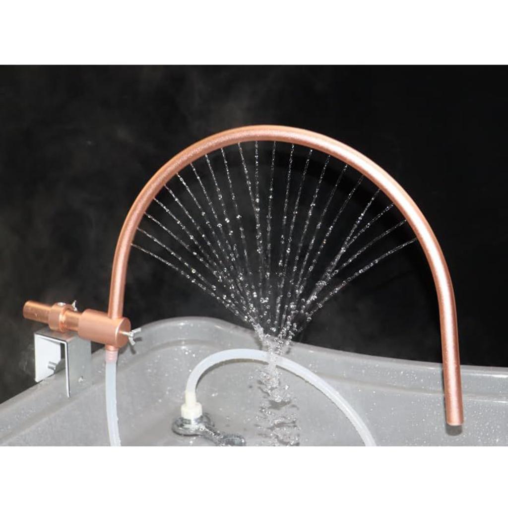 Salon Water Circulation Rack Head Shower Kits Shampoo Bowl Bed Parts for