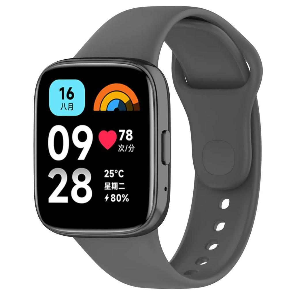 Ремешок для Xiaomi Redmi Watch 3 3 Active 3 Lite Силиконовый ремешок-браслет сменный Аксессуары для наручных часов Ремень Correa