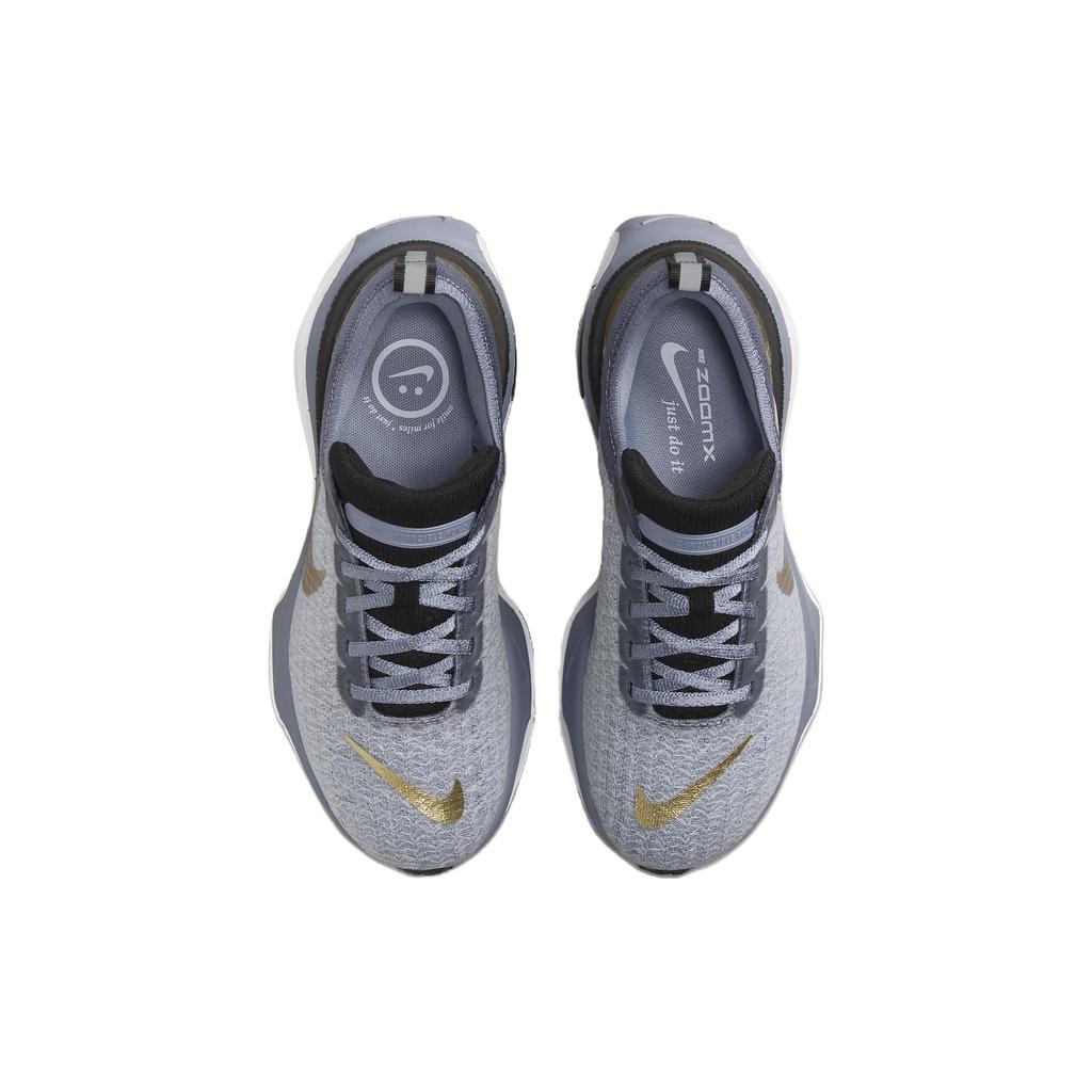 Nike ZoomX Invincible 3 Ashen Slate Metallic Gold Women Sneakers Blue Diffused-Blue Football-Grey DR2660-400