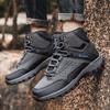 Модные классические мужские ботильоны, износостойкие походные ботинки из коровьей замши, удобные кроссовки для ходьбы для мужчин, размер 47, рабочая обувь до щиколотки