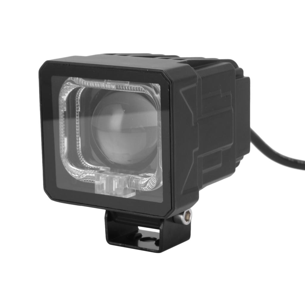 Motorcycle Spot Light, IP68 LED Auxiliary Driving Light with Mounting Bracket, High Intensity Fog Light for ATV, Truck,