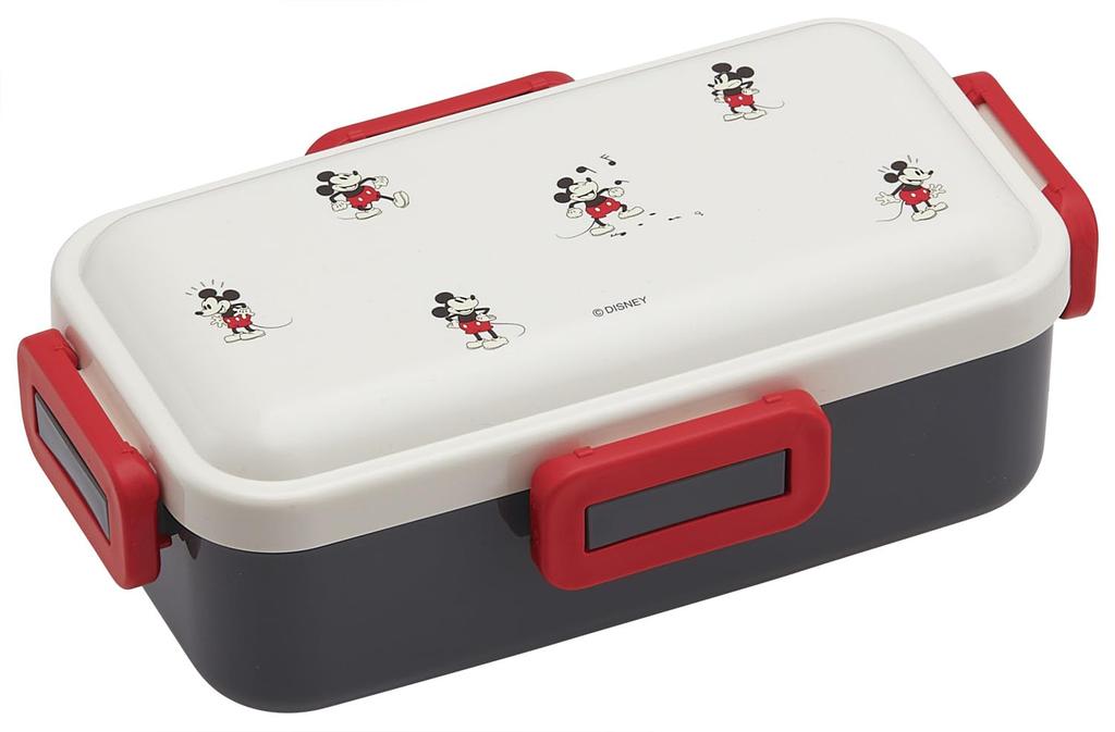 Skater Bento Soft Domed Made In Disney Mickey Mouse PFLB6AG67033 Box, 530ml, Antibacterial, Filling, Lid, Japan, Design,