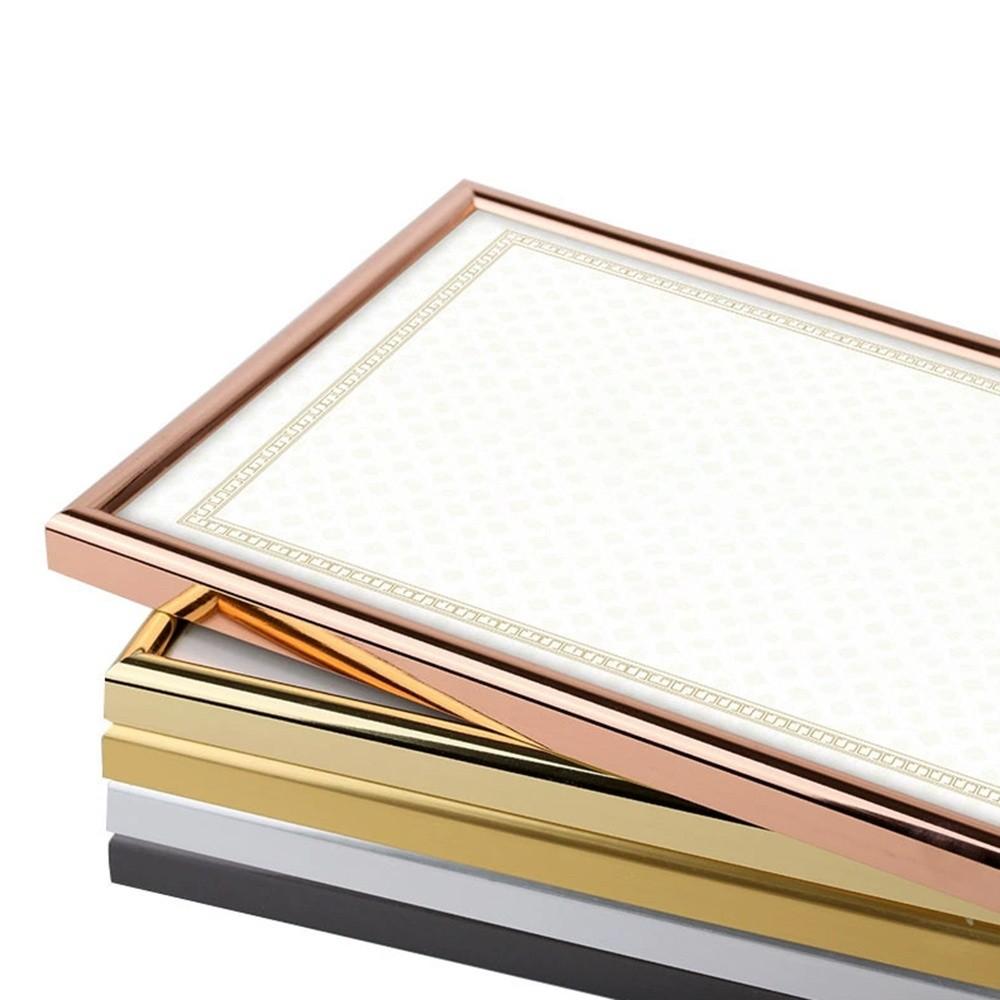 Декоративные украшения Рамка для сертификата формата А4 ПВХ Сделай сам Настенная Коммерческая Фоторамка Держатель для документов Рамка