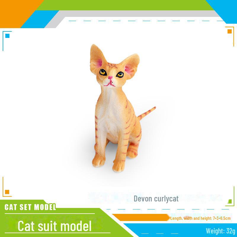 Детский набор игрушек «Черно-белый котенок» — китайские сельские украшения в виде кошечки