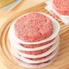 100Pcs Hamburger Patty Paper Wax Parchment Sheets for Burger Press Ground Beef Freezing Candy Wrappers Oven Microwave Freezer
