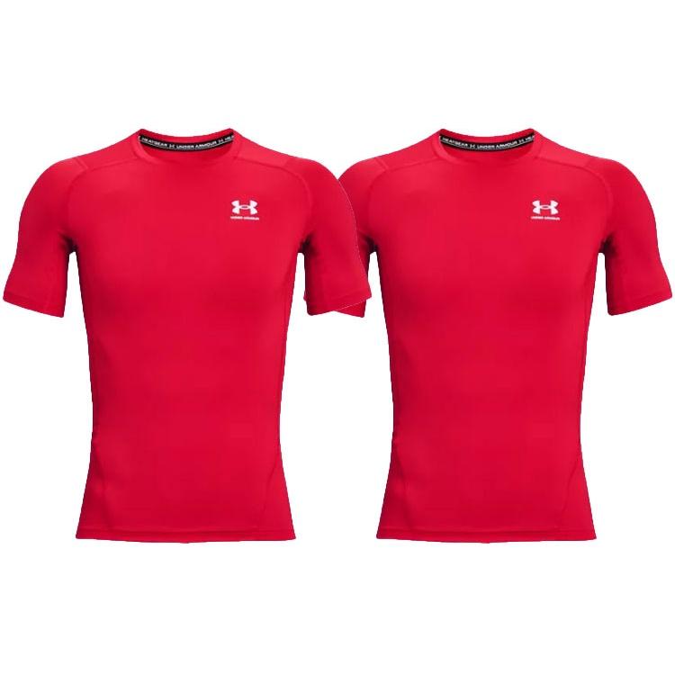 Under Armour HeatGear Training T-shirt 'Red' Men's 1361518-600