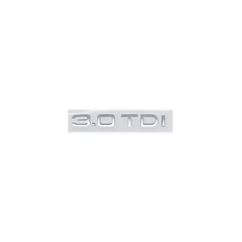 Car Letter Logo Sticker for Audi A5 suitable for tail bumper and trunk emblem applicable to 2.0 3.0 40TDI 35 40 45TFSI models