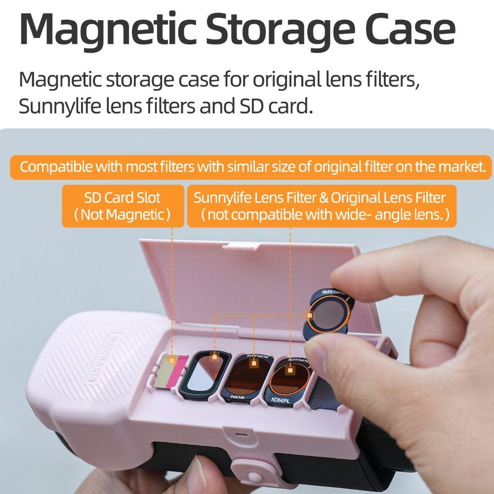 Quick Release Flip Upper Cover Anti-fall Body Case for DJI Osmo Pocket 3 Action Camera Accessories