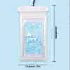 Transparent Waterproof Phone Case Under 7.0 Inches Phone Sealed Bag  Swimming&Diving
