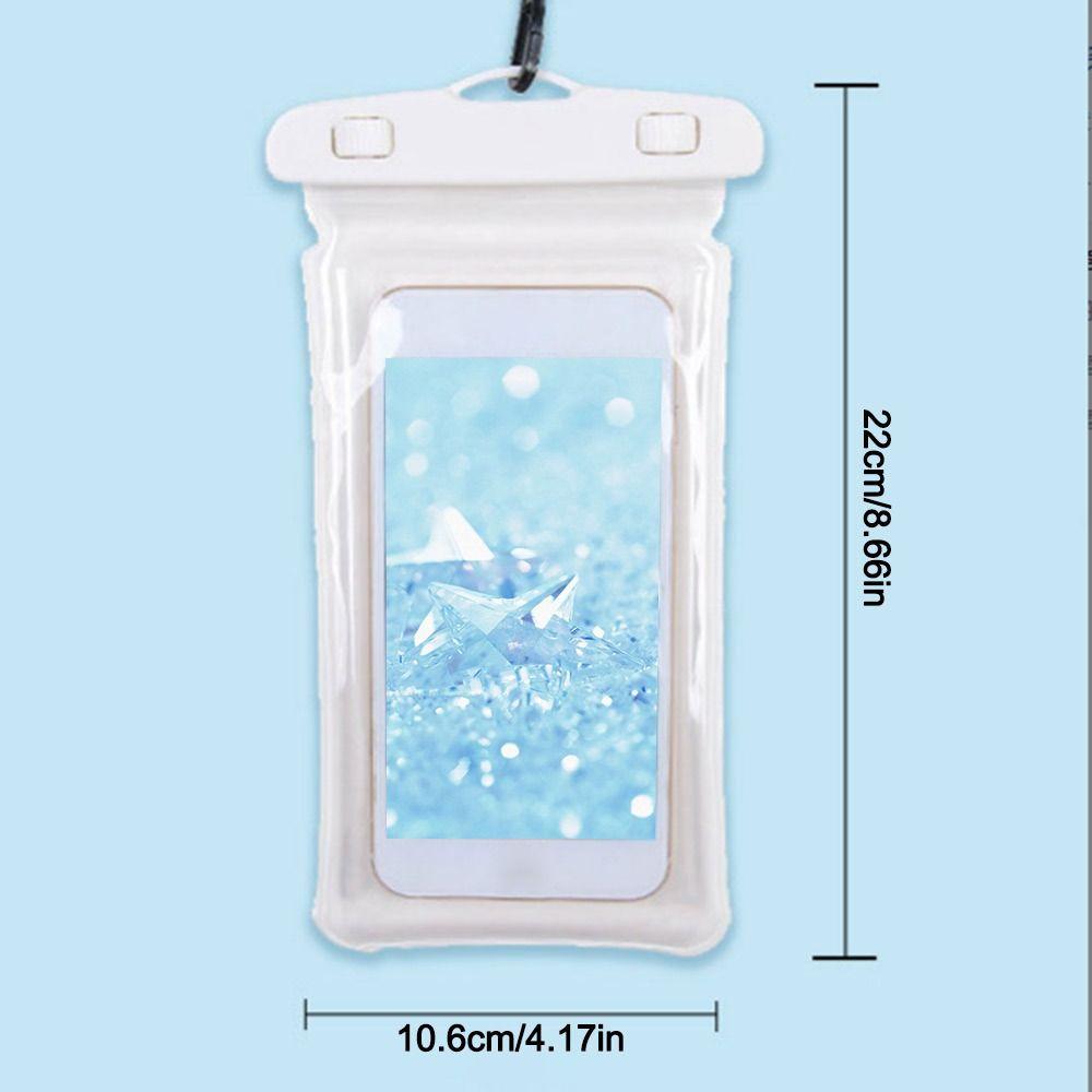 Transparent Waterproof Phone Case Under 7.0 Inches Phone Sealed Bag Swimming&Diving