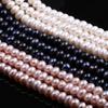 Synthetic Pearls Four-Sides Smooth Beads 6-7 MM For Jewelry Making DIY Necklace Bracelet Earrings Accessory