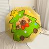 1PC Christmas tree bear Umbrella-8-Rib Reinforced, Automatic Open, Lightweight & Durable, Cute Fashion Accessory for Outdoor-T344