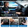 2-в-1 Беспроводной CarPlay Android Новый Умный Авто Адаптер Без Хлопот Plug&Play Стабильное BT WiFi Соединение Обновляемый OTA Подходит для 99% Автомобилей