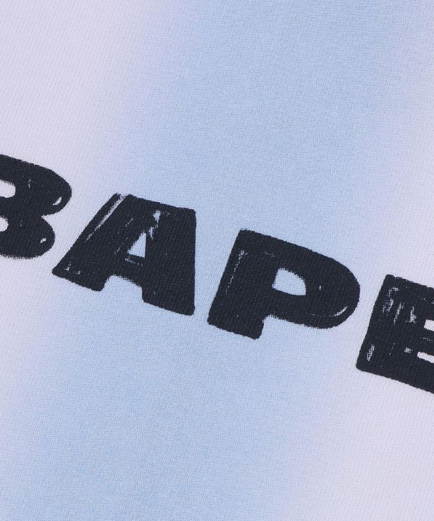 Bape Худи на молнии свободного кроя с ручным рисунком "Футбольная акула" (M) белый