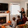Thanksgiving Christmas Word Search Poster 31.5x20in Wall Game Giant Christmas Activity Poster for Families Christmas Game