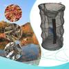 Рыболовный сачок-трал Портативный рыболовный подсачек Ловушка-корзина для крабов, раков, омаров 25x30/25X45 см Рыболовная сеть для улицы