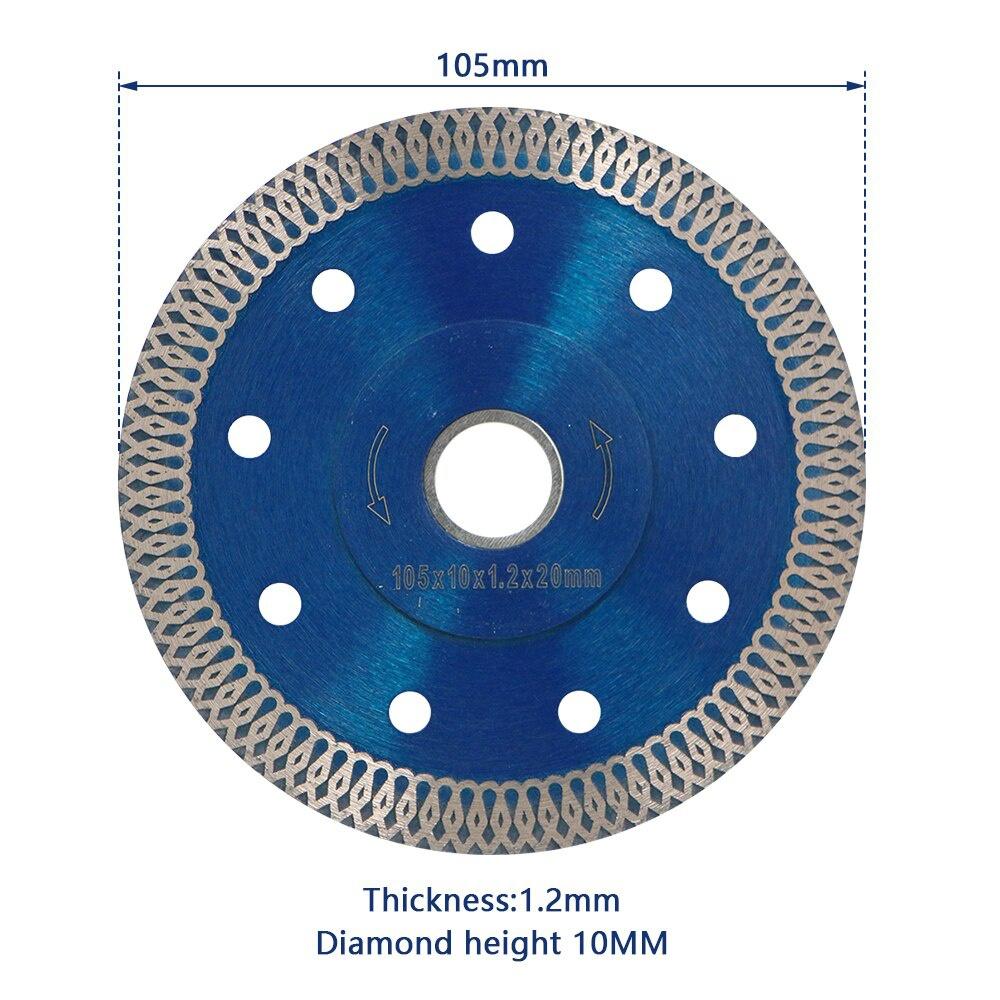 Алмазное полотно для резки гранита, мрамора, керамогранита, керамических лезвий, 3 размера для угловой шлифовальной машины, алмазное полотно для пилы