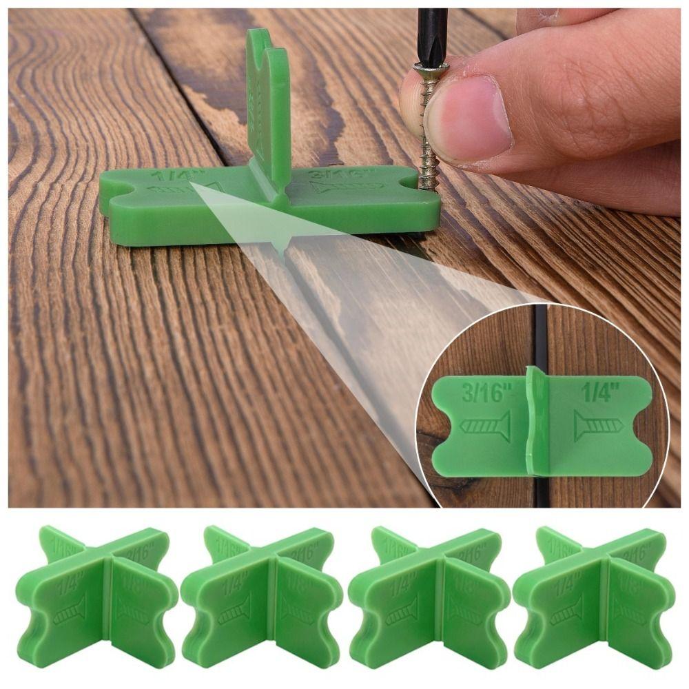 4 шт. зеленых распорок для палубных досок 4 толщины распорки для палубных досок в ассортименте для обработанных под давлением настилов