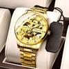 Fully Automatic Mechanical Watch Men's Hollow Business Waterproof Luminous Fashion