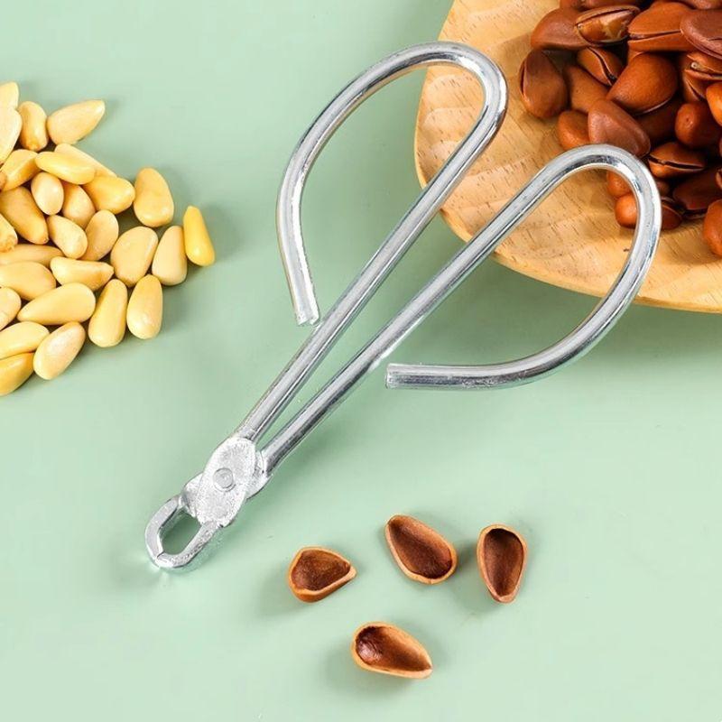 1PCS Nut Sheller Pine Nut Sheller Melon Seed Sheller Household Nut Special Clamp Hazelnut Melon Seed Pliers Clamp Peeling Melon Seed Artifact