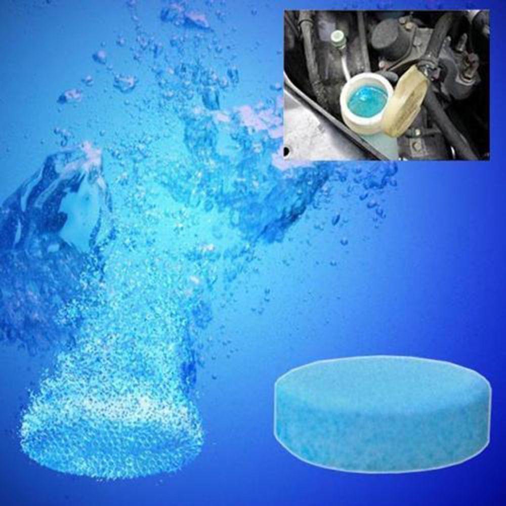 10Pcs Auto Car Windshield Glass Wash Cleaning Concentrated Effervescent Tablets