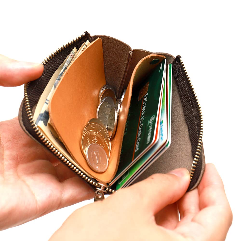 AGILITY affa молния мини кошелек компактный кошелек очень маленький кошелек маленький мини кожа натуральная кожа кожа "Posh" L-образный