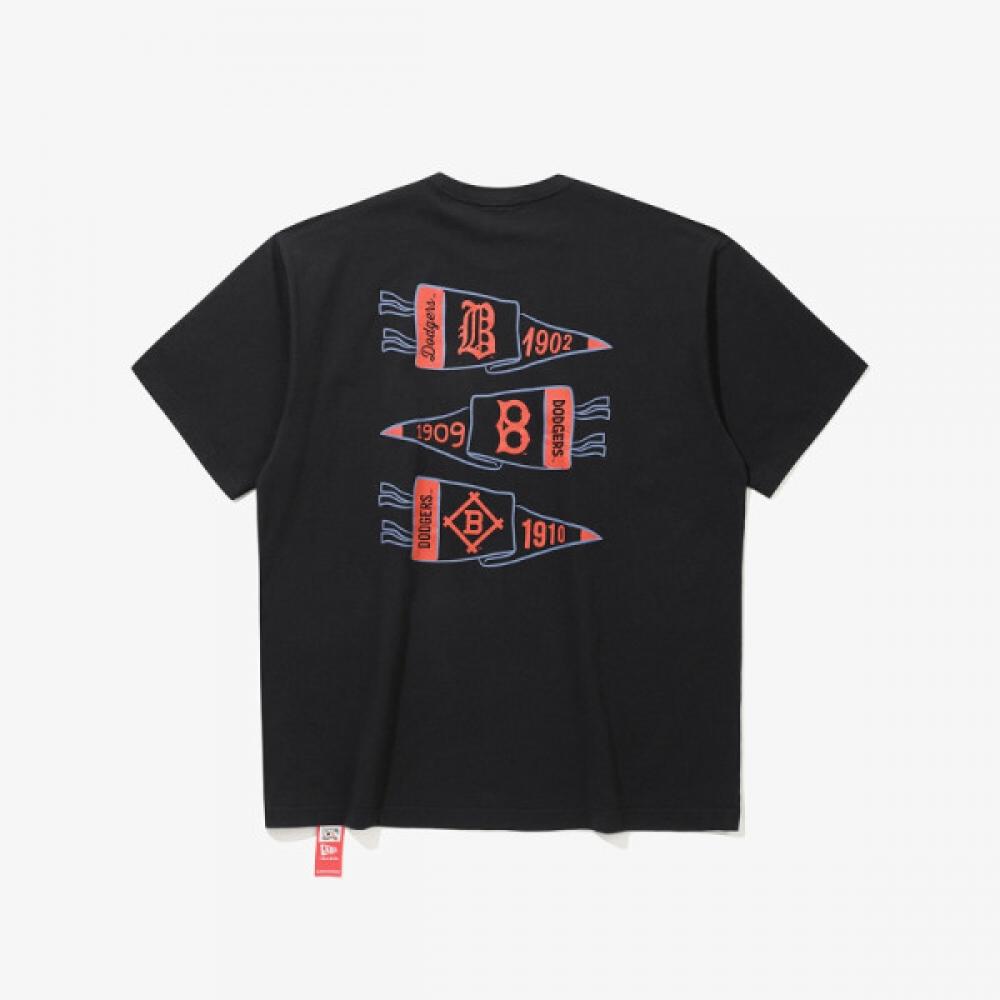 Футболка с флагом Brooklyn Dodgers New Era Черная