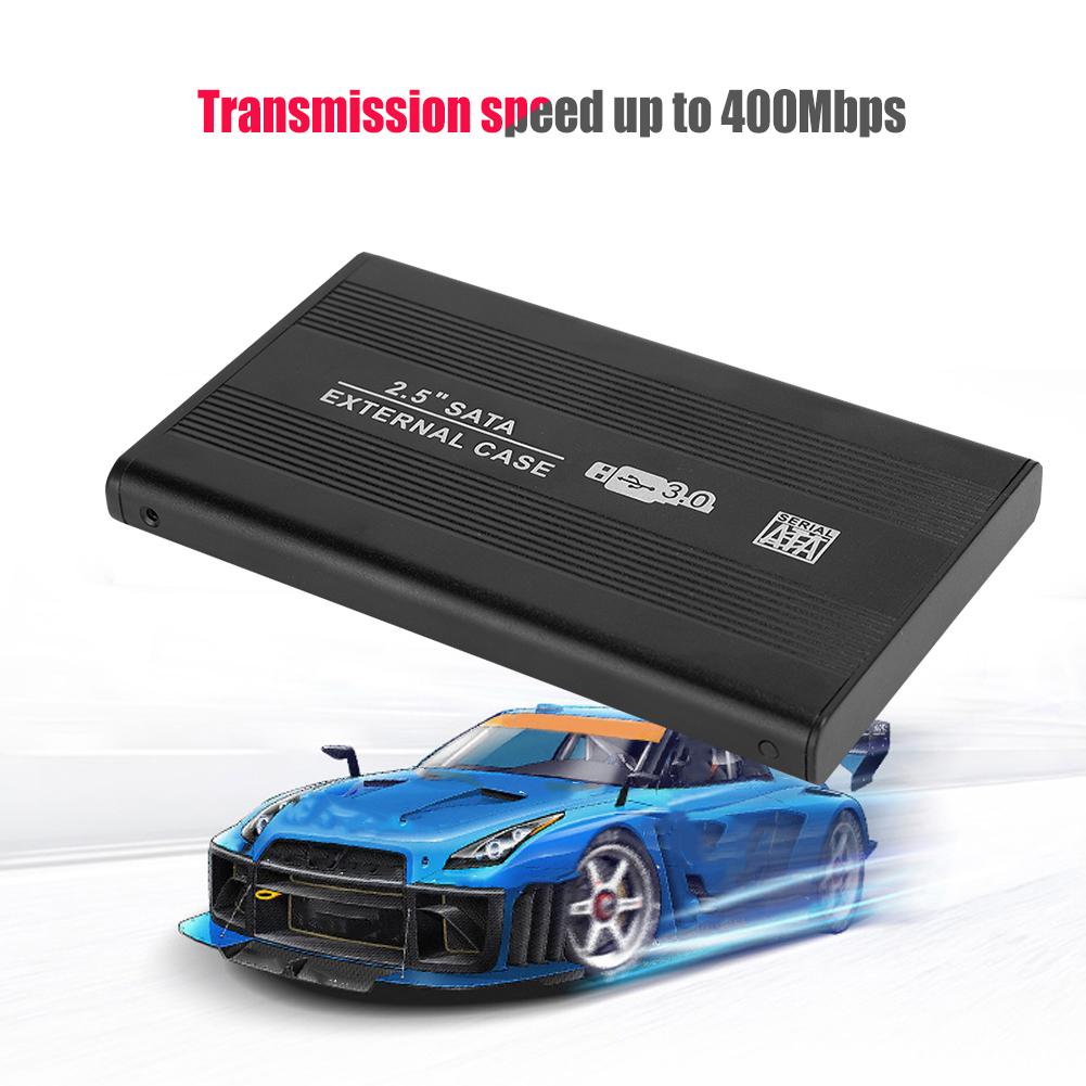2.5-дюймовый SATA USB 3.0 Мобильный Жесткий Диск Внешний Корпус HDD Алюминиевая Коробка Кейс (Не включая жесткий диск)
