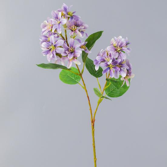 Искусственная сирень Реалистичные искусственные цветы с гибким стеблем Долговечная ветка искусственной сирени для вазы Настольные композиции Свадебный букет