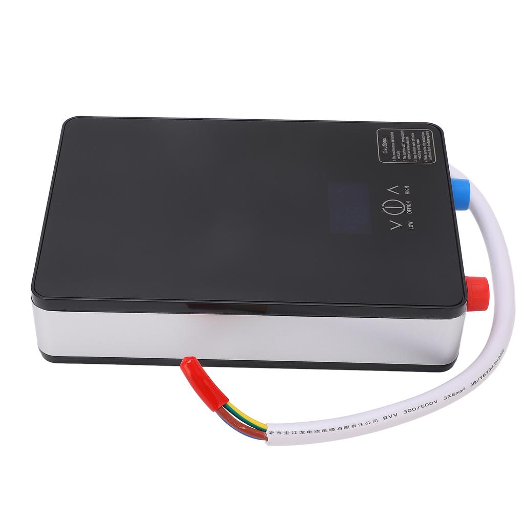 4500W Tankless Water Heater Electric Instant Hot Water Heater Household Bathroom 110V