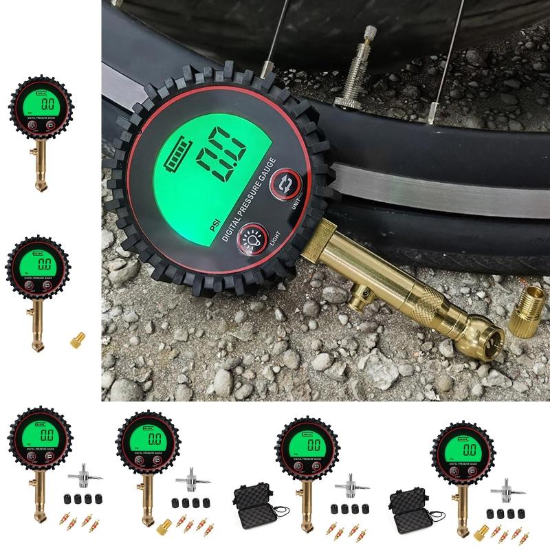 0-255 PSI профессиональный считыватель шин, манометр для автомобиля, грузовика, велосипеда, мотоцикла, прочный воздушный компрессор
