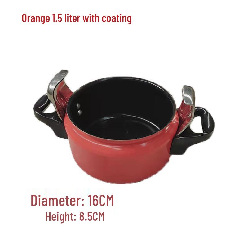 Explosion-Proof Portable Mini Pressure Cooker for Camping & High-Altitude Cooking