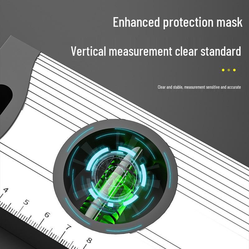 Высокоточный магнитный алюминиевый спиртовой уровень