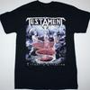 Винтажная футболка Testament Titans Of Creation, хлопок, черная, унисекс