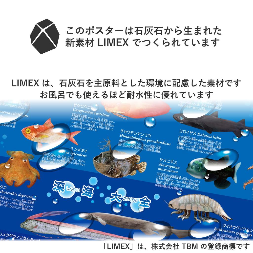 The Access Poster Deep Sea Encyclopedia A1 Animal Aquarium