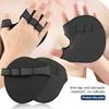 1Pair Four-Finger Fitness Hand Protectors Abrasionproof Prevent Calluses Palm Pad For Deadlifts And Bench Press