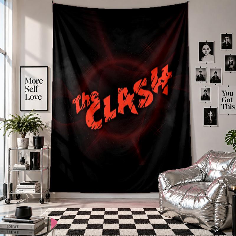 The Clash Wall Tapestry Home Decor Wall Hanging Cloth for Bedroom Living Room Background