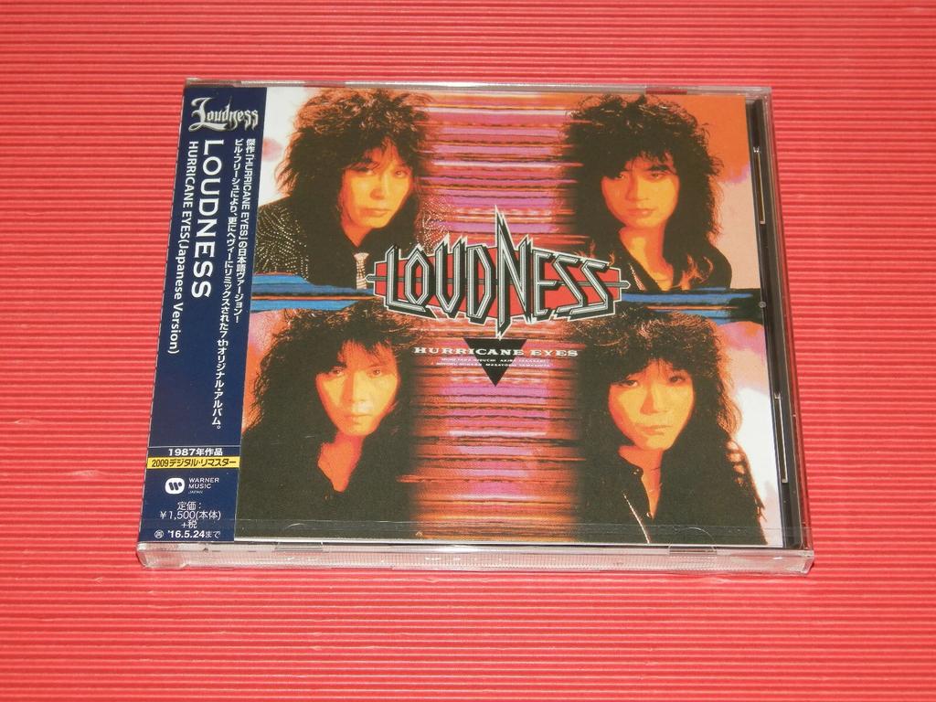 LOUDNESS Hurricane Eyes (Japanese Version) JAPAN CD 4943674222780