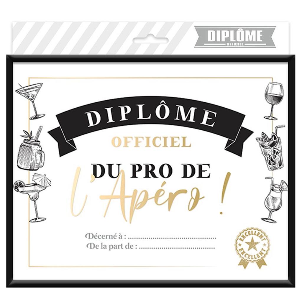 Les Trésors De Lily [A3456] - Рамка для диплома «Apéro Pro», разноцветная, 25x20 см.